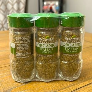 McCormick organic Italian seasoning, 3-pack!